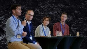 Rob Vinall, Patrick Maurenbrecher, Claudine Innes and James Ferguson (RV Capital allocator panel 2022)
