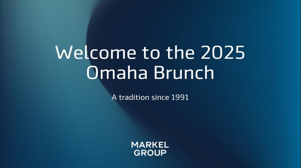 Markel Omaha Brunch 2025 transcript