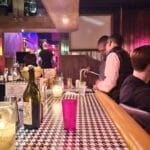 Evening at a bar in Omaha during Berkshire week