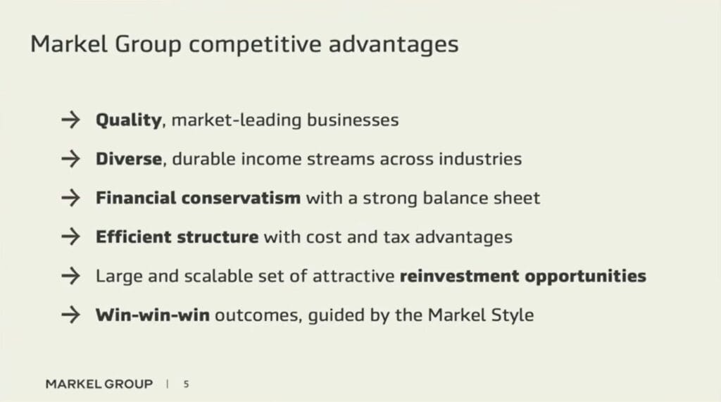 Competitive advantage - Markel Reunion 2026 Transcript - Markel Annual Meeting 2026