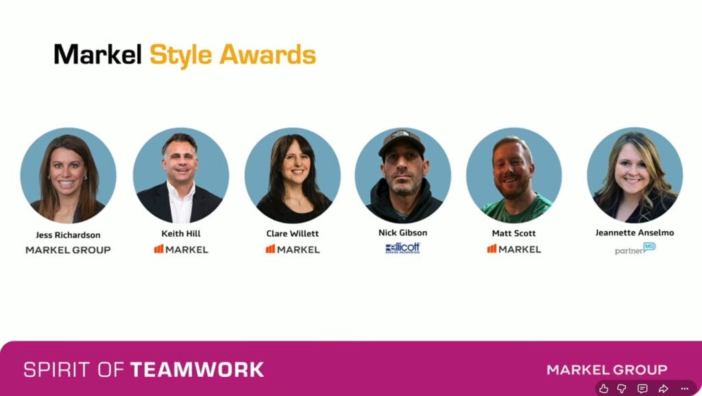 Markel Reunion 2026 Transcript - Markel Annual Meeting 2026 - Second Group of Style Award Winners