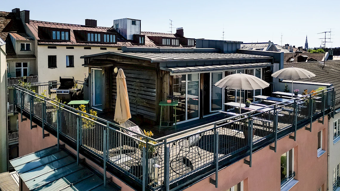 Inside the Out of Office artist-studio loft in Munich