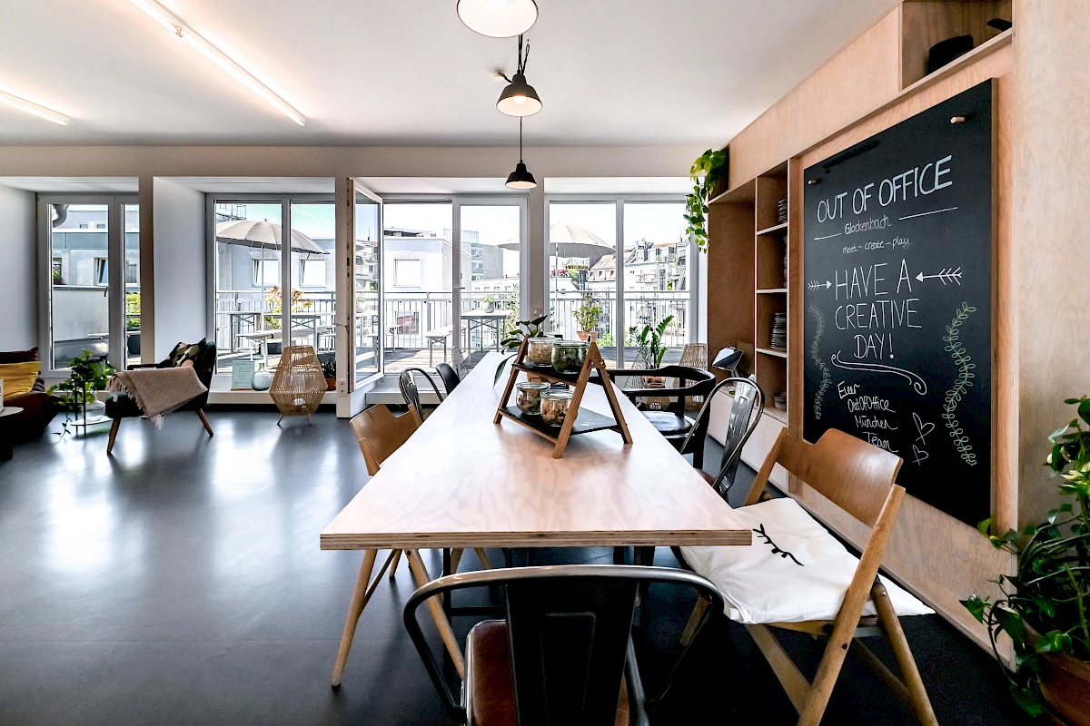 The Out of Office rooftop loft in Munich