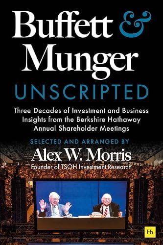 Buffett and Munger Unscripted book cover