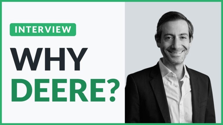 Alex Furmanski interview: why Deere?