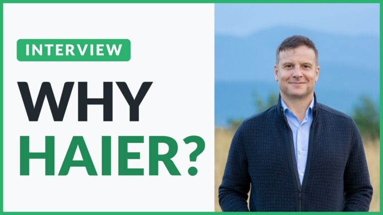 Dan Rupp interview: why Haier?