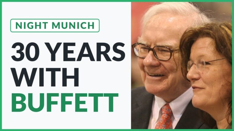 Gisela Baur: 30 years with Warren Buffett, Good Investing Night Munich