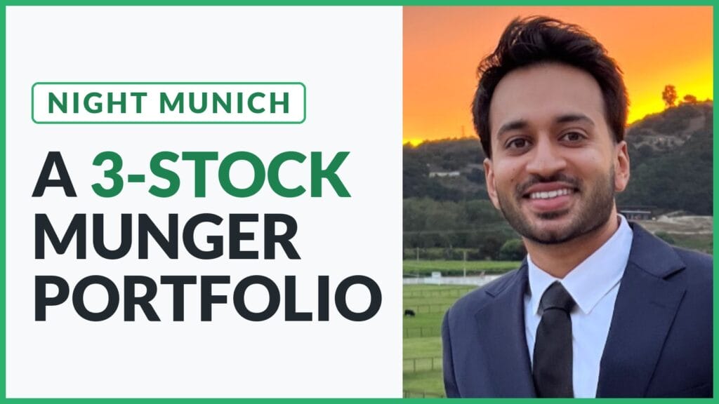 Shaurya Gupta at the Good Investing Night Munich