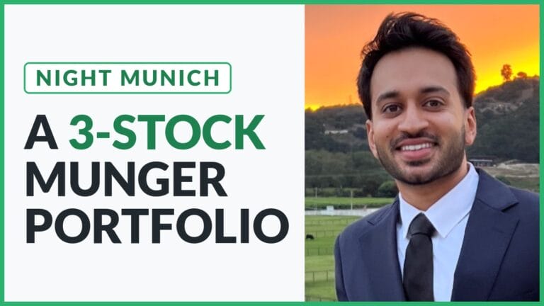 Shaurya Gupta at the Good Investing Night Munich